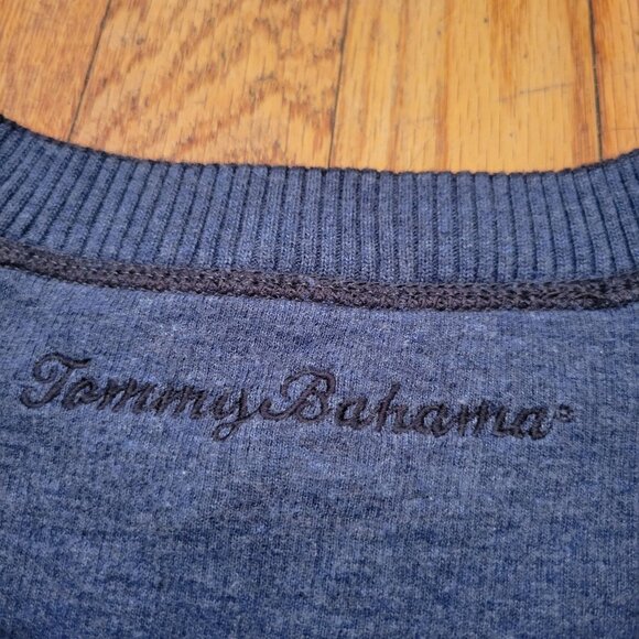 Tommy Bahama Pullover Sweater Notch V Neck Layering Winter L - Picture 6 of 8